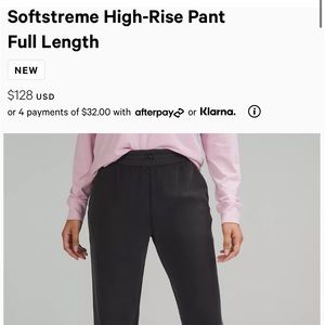 Soft stream high-rise lululemon pants